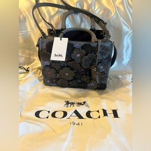 Coach leather satchel